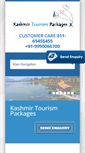 Mobile Screenshot of kashmirtourismpackage.org